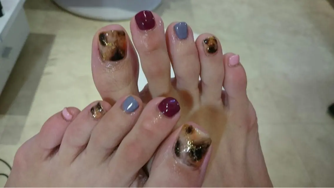 ネイル フットネイル Ashliy大宮♡ アシュリーのネイルデザイン