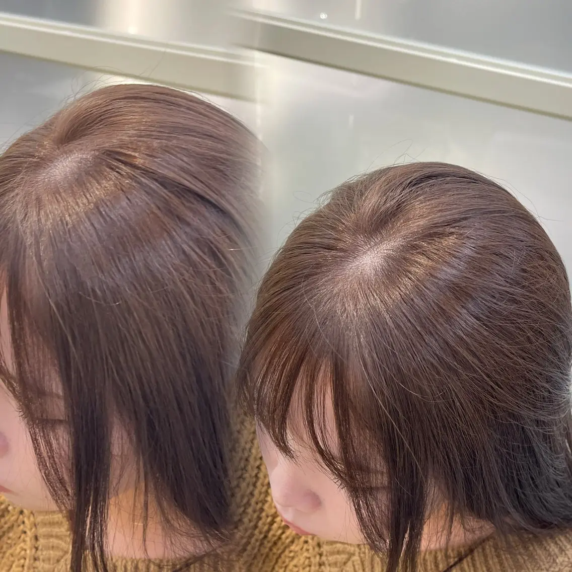 ミディアム カラー ヘアカラー トリートメント Hina🫧透明感 /上品/モテ🫧のヘアスタイル