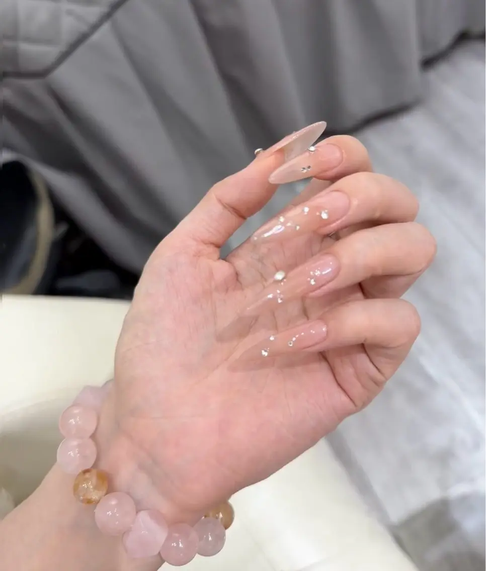 【10本長さだし】💎定番💎ワンカラー& ストン20個まで·シンプル(オフなし)¥8980→¥5980の写真