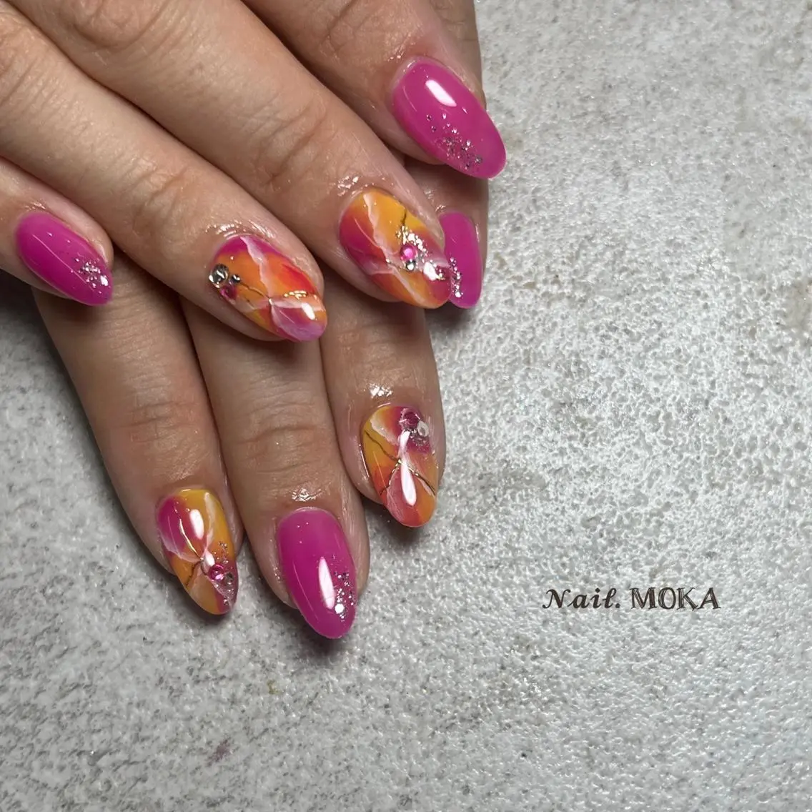 ネイル nail. MOKAのネイルデザイン