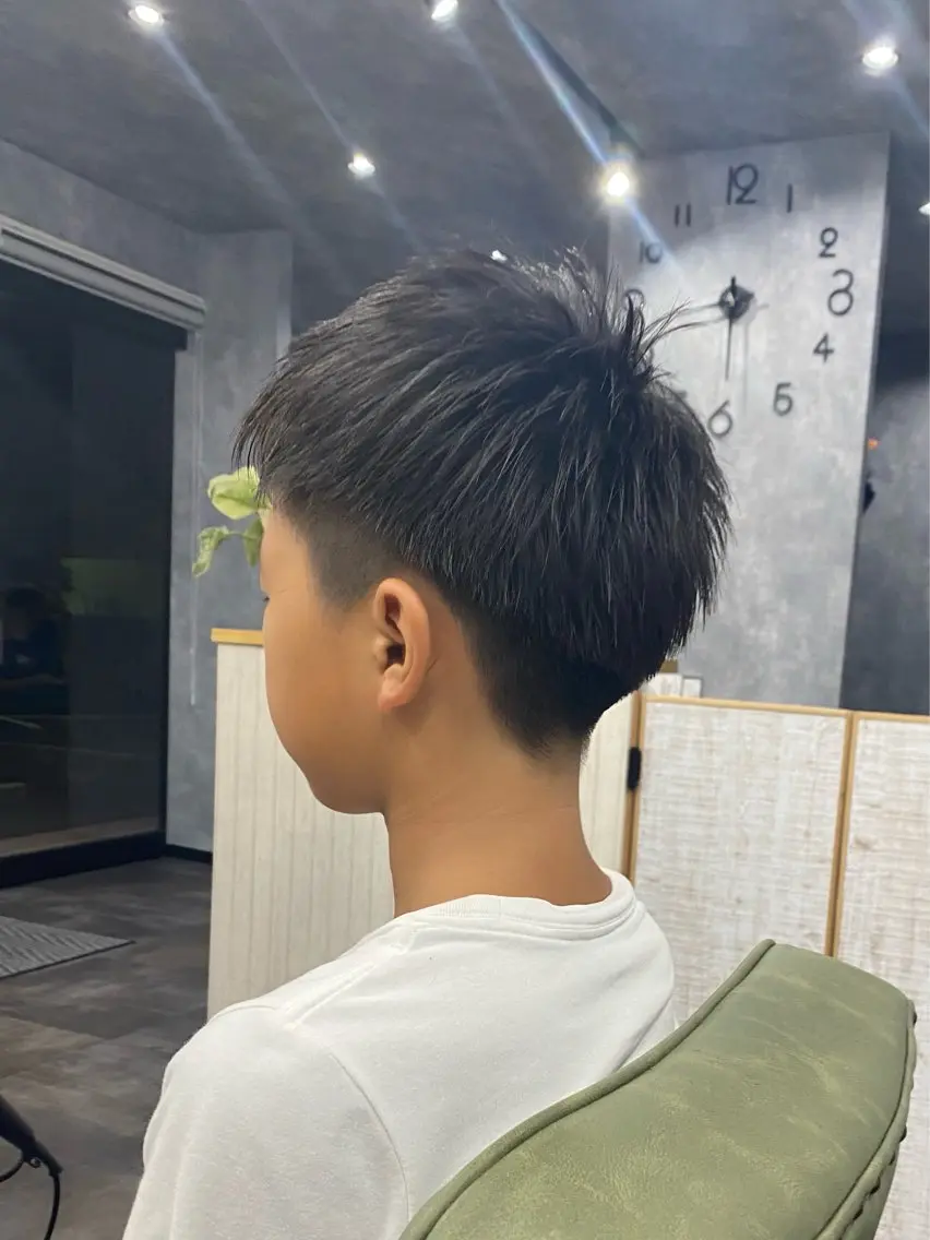 メンズ 学生（メンズ向け） ツーブロック 刈り上げ 郷原 奈々のヘアスタイル
