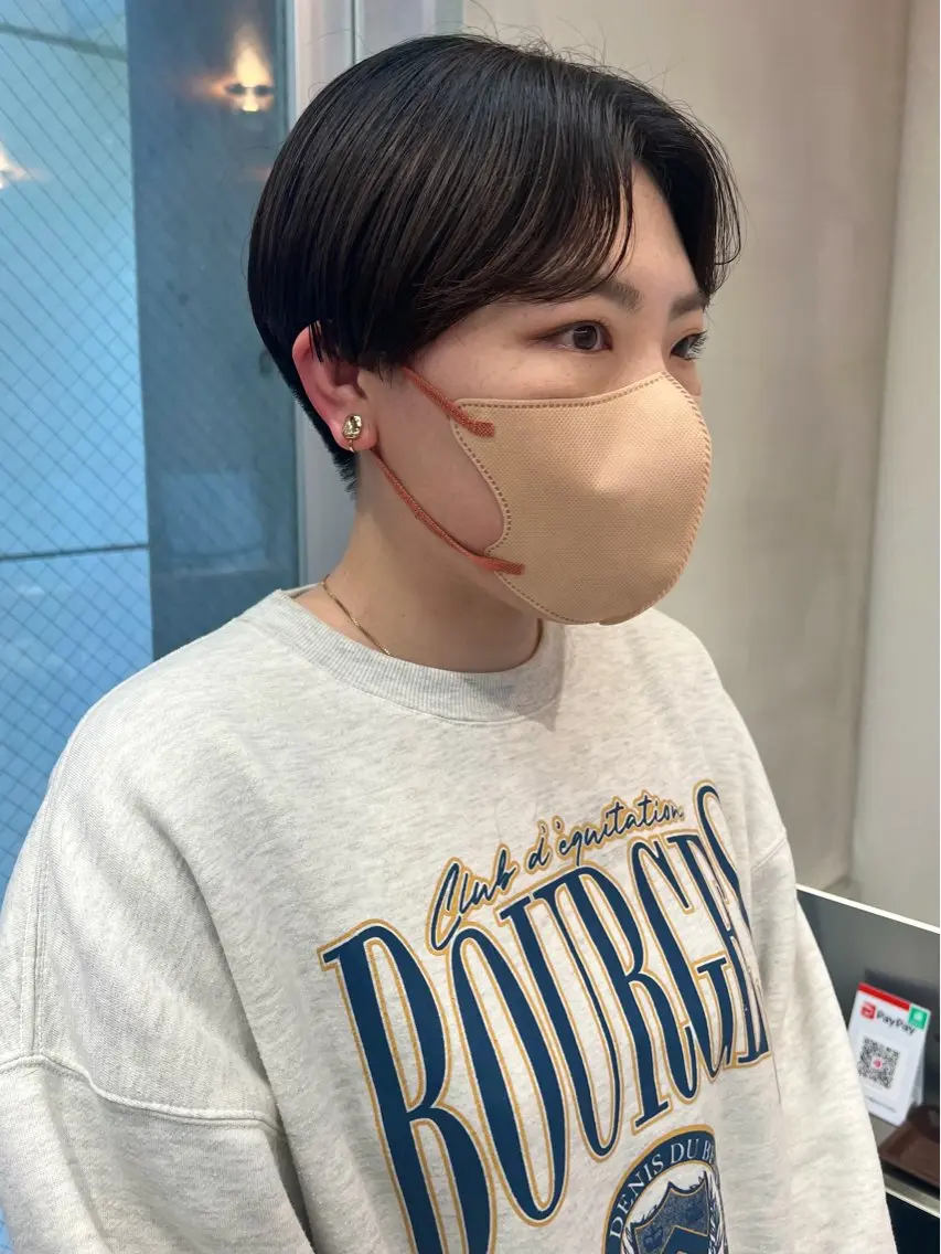 ショート 三浦 れいやのヘアスタイル