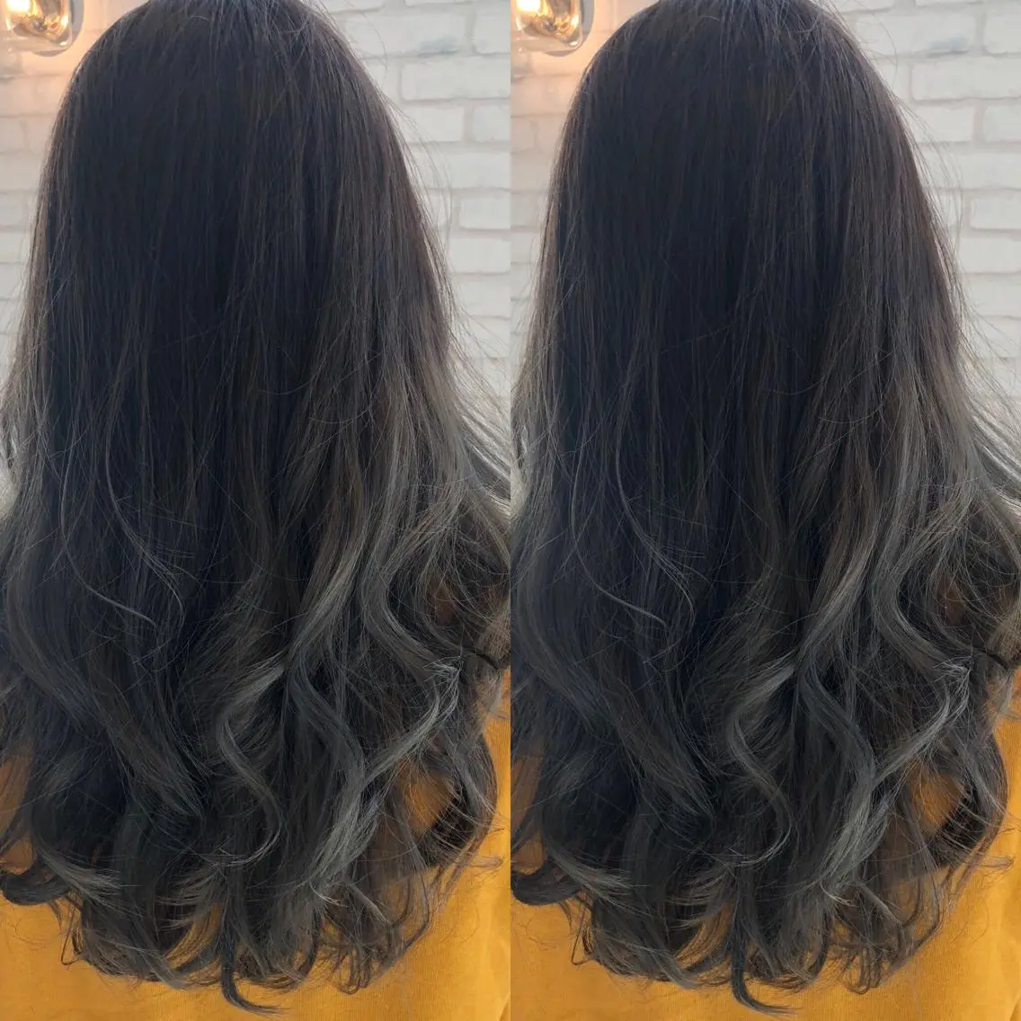 セミロング カラー 浅川 実行のヘアスタイル