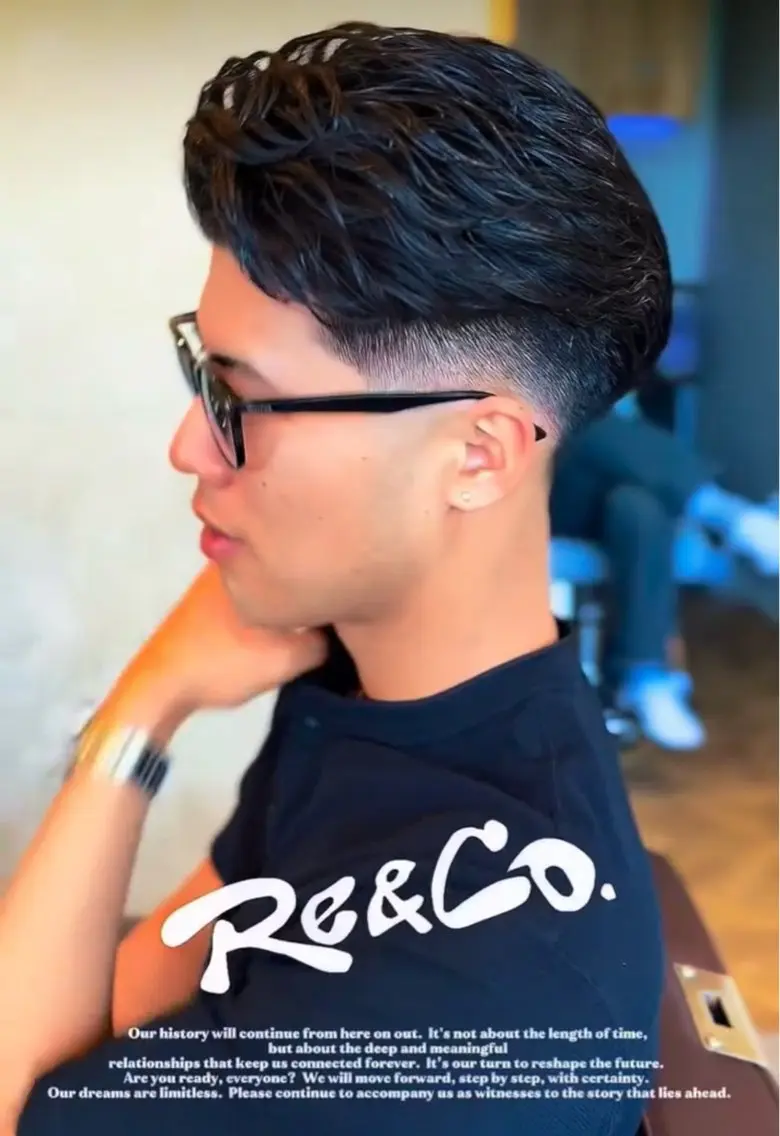 BARBERメンズカット(スキンフェード)+shavingの写真