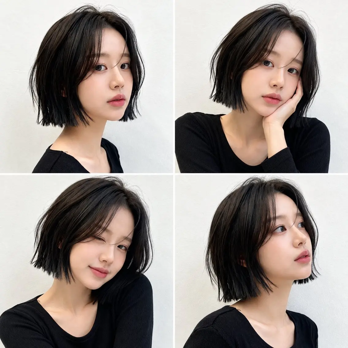 ショート カラー カット ヘアカラー 縮毛矯正 トリートメント 🦋韓国風レイヤー/ 艶髪矯正🦋凛太郎のヘアスタイル