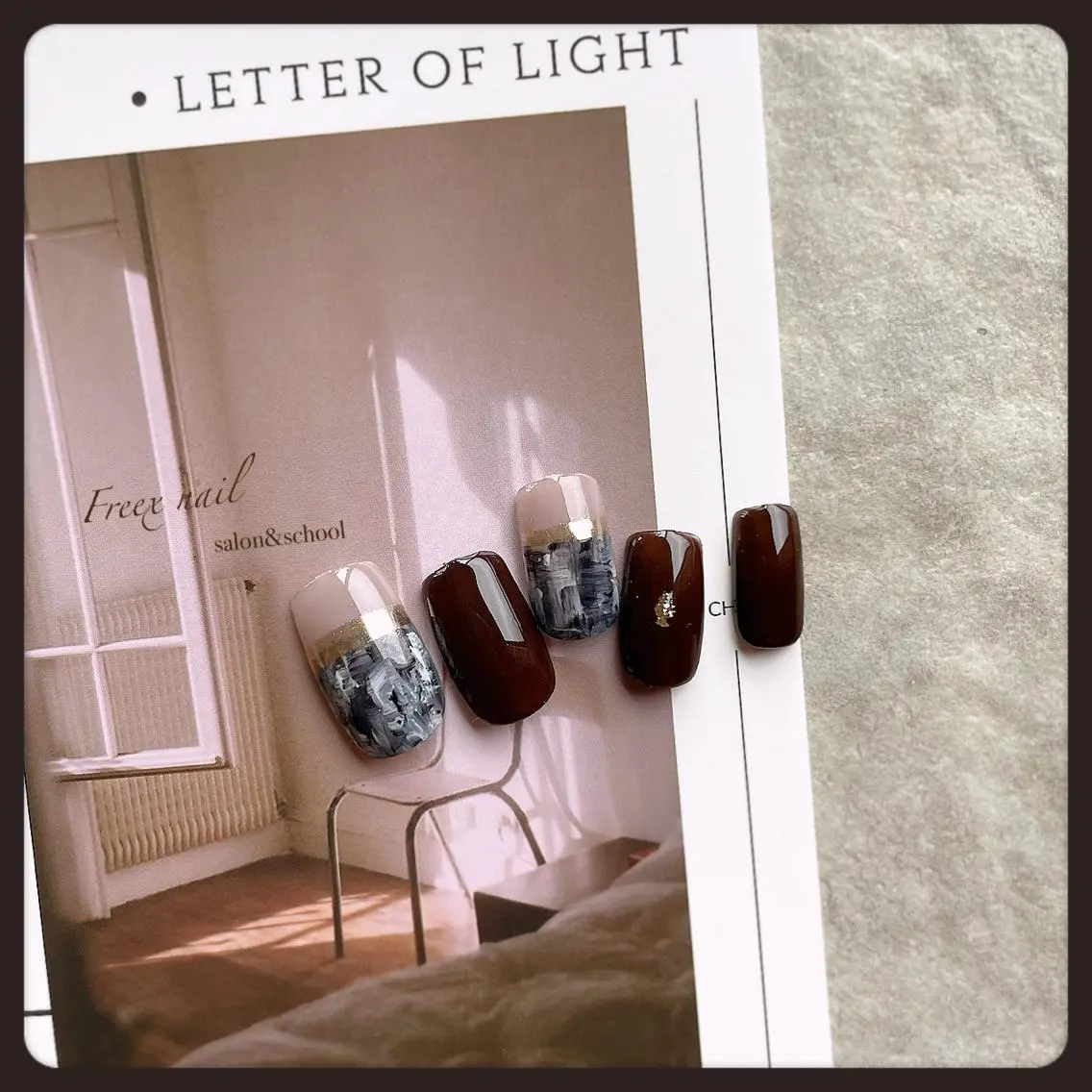 ネイル ハンドネイル ハンドケア freex nail /ニュアンス/個性派のネイルデザイン