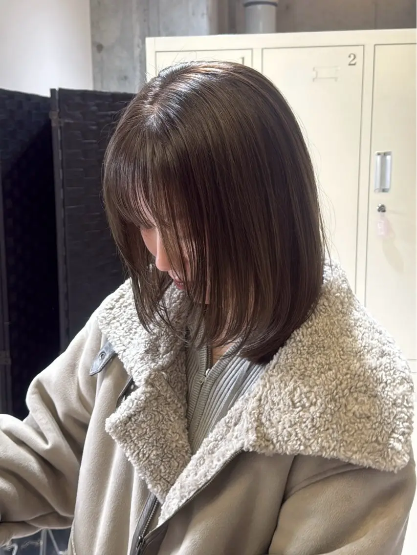艶カラー➕潤いトリートメントの写真