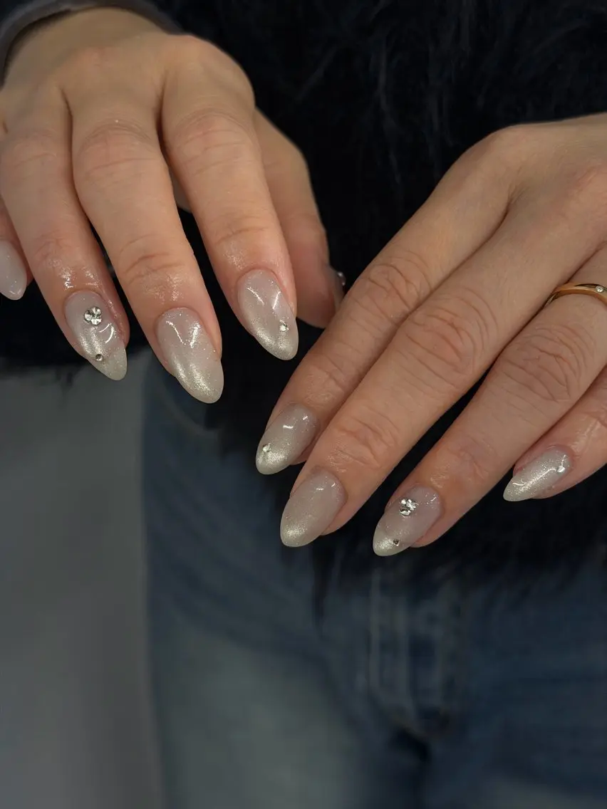 ネイル ジェルネイル マグネットネイル ニュアンスネイル ワンカラーネイル パラジェル ハンドネイル ハンドケア Bana_ Nailのネイルデザイン