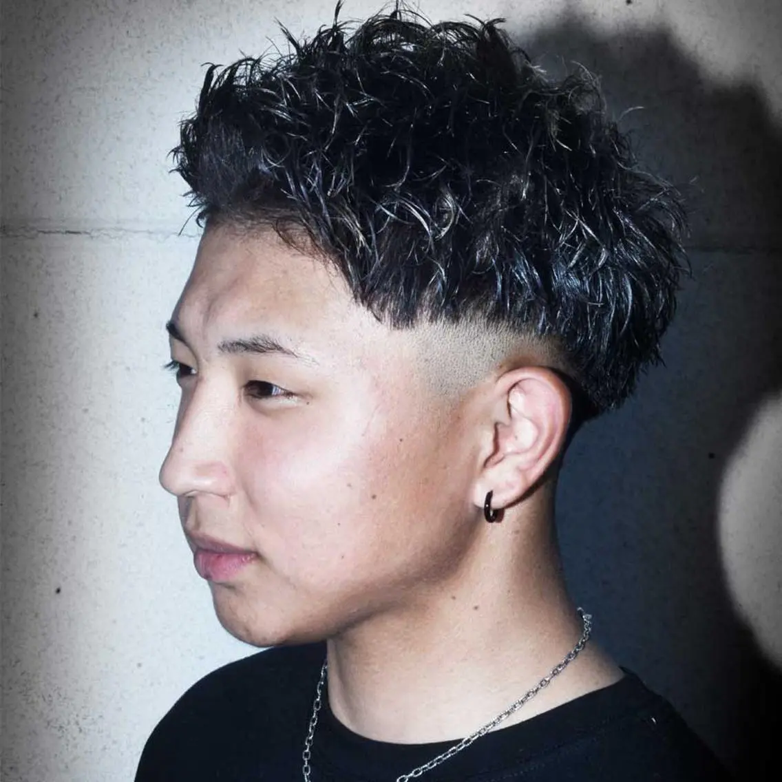 ショート メンズ メンズパーマ メンズツイストパーマ ツーブロック ツイストパーマ 稲田 拓斗 ✂️Atemのヘアスタイル