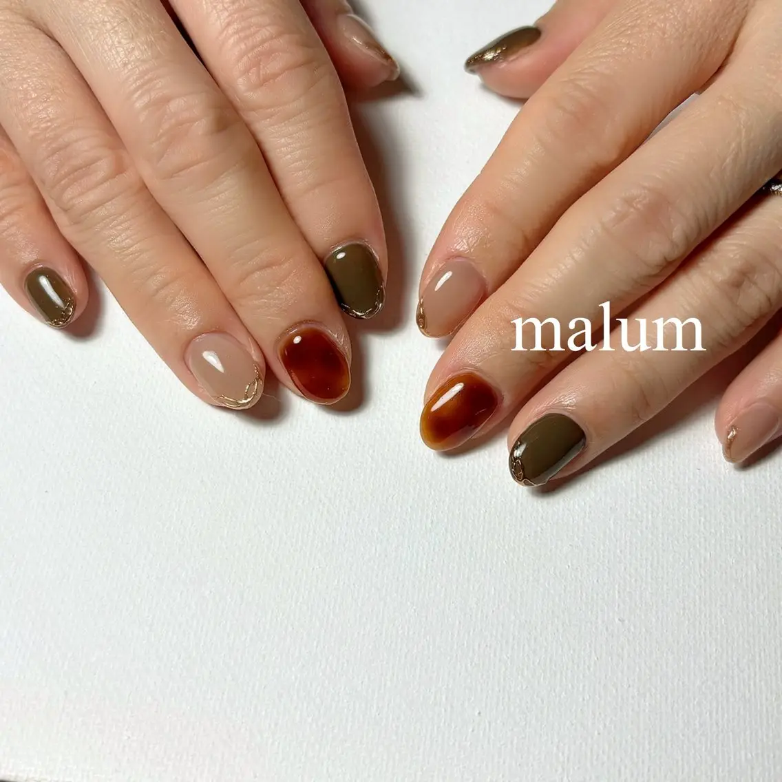 ネイル ハンドネイル malum nailのネイルデザイン