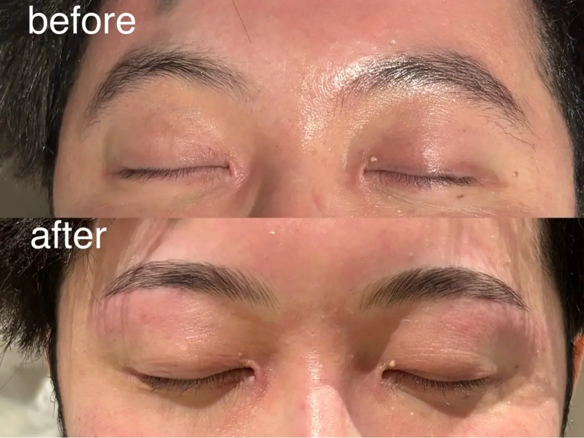 【平日限定】wax脱毛+パーマ※メンズも可🙆🏻‍♂️の写真