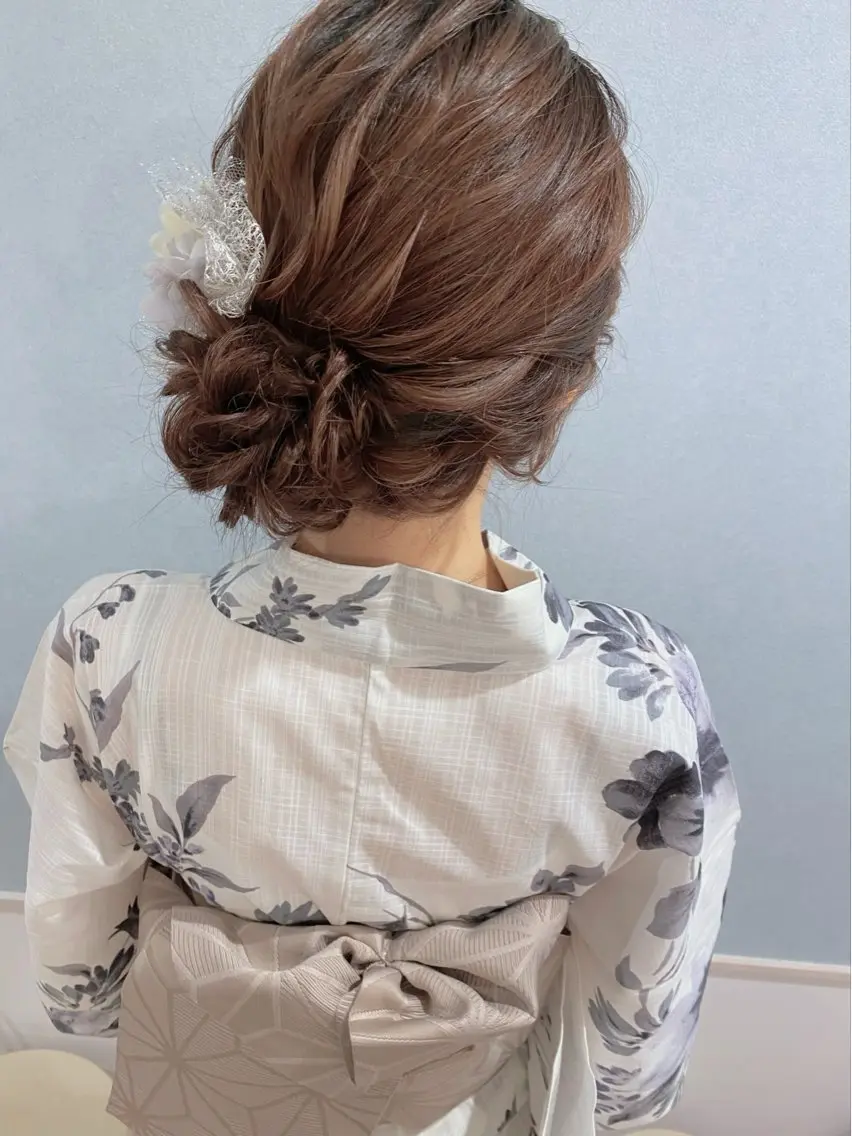 ロング ヘアアレンジ 大阪/ヘアアレンジ /似合わせset💐のヘアスタイル