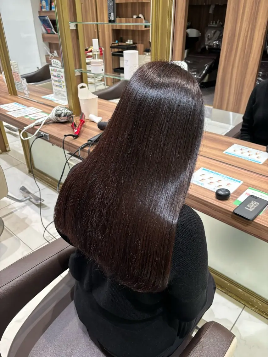 ロング ヘアカラー 兵頭こころ モデル様募集中🎀のヘアスタイル
