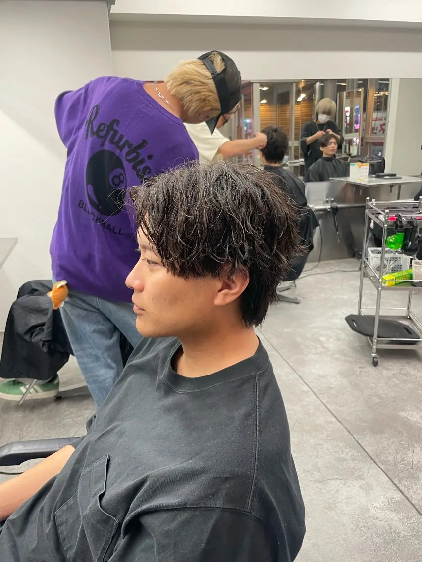 パーマ メンズ カット パーマ 町田エリアＮｏ．１/ パーマ特化/太田京希のヘアスタイル