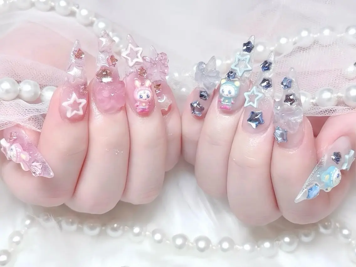 ネイル フットネイル ジェルネイル 韓国ネイル マグネットネイル 持ち込み ハンドネイル Huyn Nail Shinjyukuのネイルデザイン
