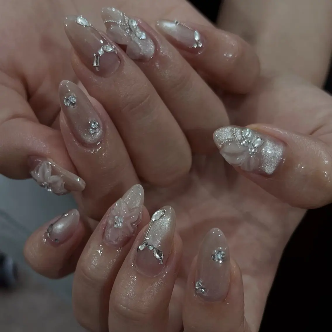ネイル 韓国ネイル ワンホンネイル Kawaii _Nailのネイルデザイン