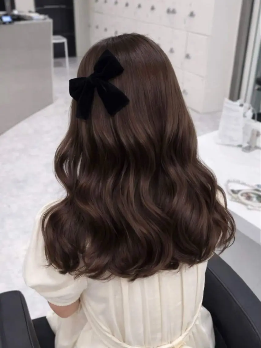 セミロング カラー 💖福岡美容師 咲花💖のヘアスタイル