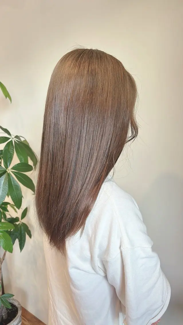 ロング カラー ヘアカラー ヘッドスパ Ludwig／ 小島千夏のヘアスタイル