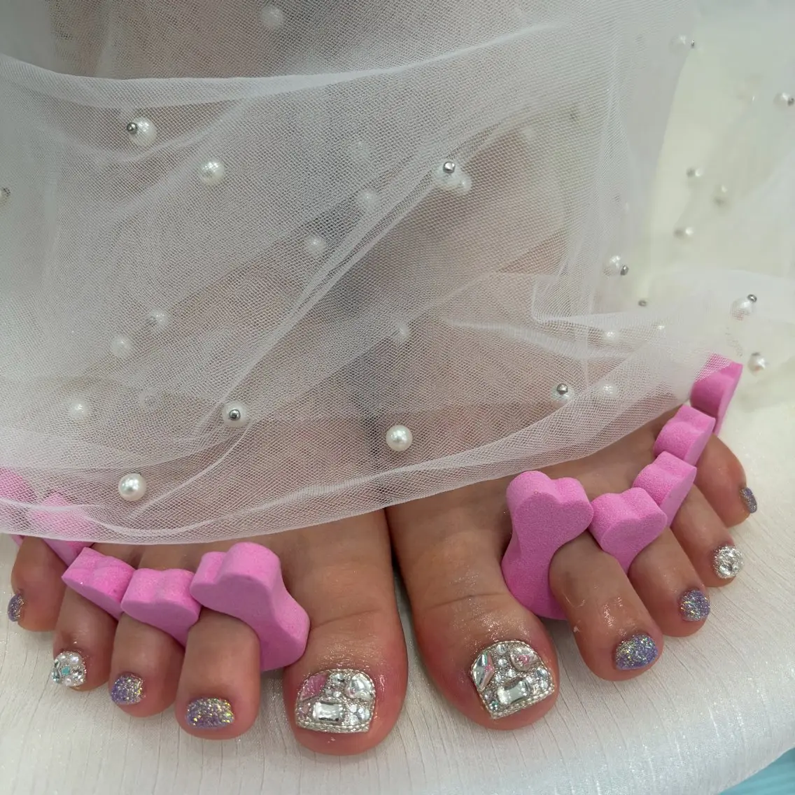 ネイル フットネイル Mermaid Nail saraのネイルデザイン
