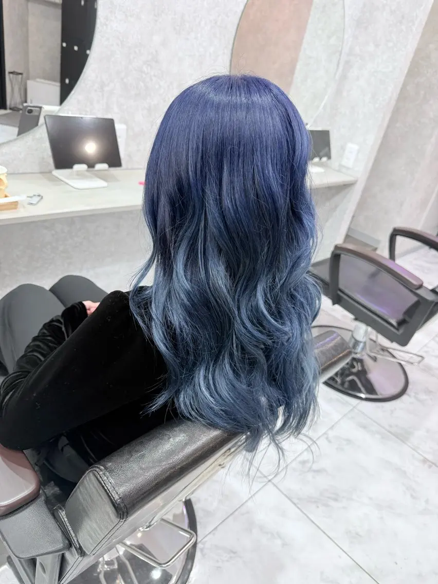 ロング カラー 🌺ハイトーン🌺 矢葺 なぎさ🌺🌺のヘアスタイル