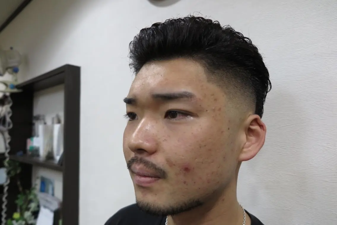 ショート 男を磨く Barber オオキのヘアスタイル
