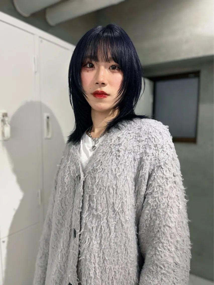 ヘアカラー sena⌇ベージュ⌇ ブリーチなしWカラーのヘアスタイル