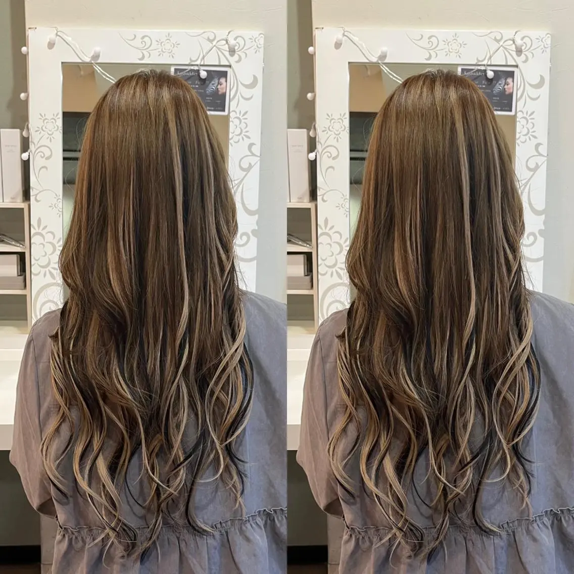 ロング ヘアアレンジ 髪質改善・縮毛矯正 特化・ユウシンのヘアスタイル