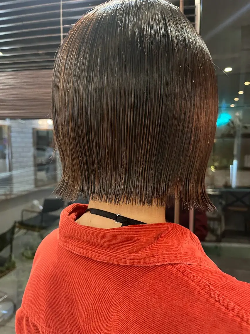 ショート 外ハネヘア 杉本 涼音のヘアスタイル