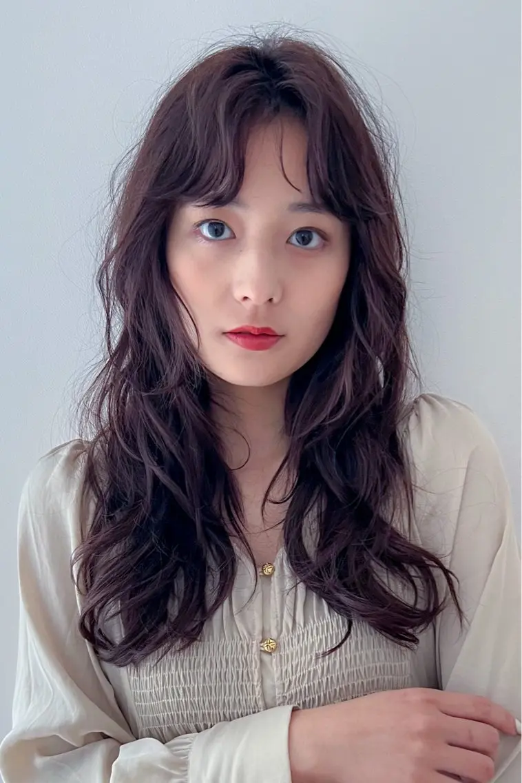 ロング カラー カット ヘアカラー トリートメント 🫧柔らか美髪🫧 髪質改善/yukiのヘアスタイル