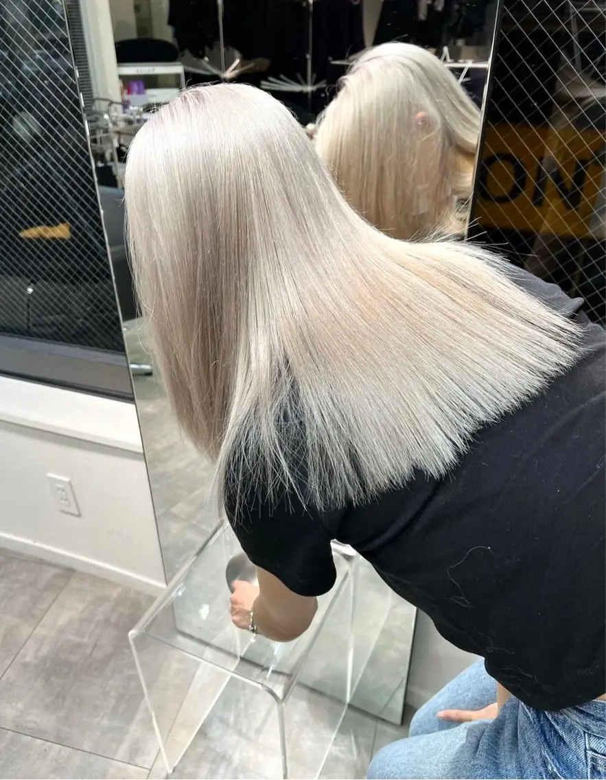 ロング ヘアカラー トリートメント 心斎橋ヘアカラー 海外ﾚｲﾔｰ/マリナのヘアスタイル