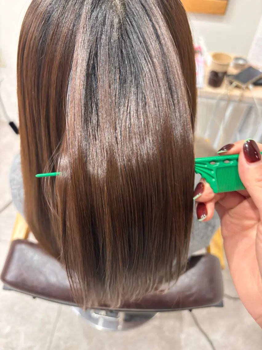 ロング 髪質改善 トリートメント トリートメント ⚪︎ YUNAのヘアスタイル