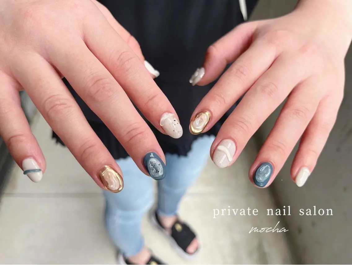 ネイル ハンドネイル mocha nailのネイルデザイン