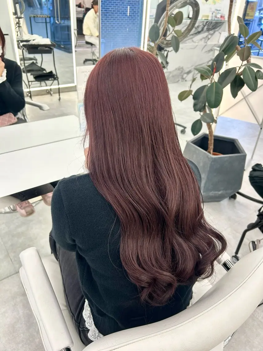 ロング ヘアカラー ‎🤍透明感艶カラ ー🫧あこ🎀のヘアスタイル