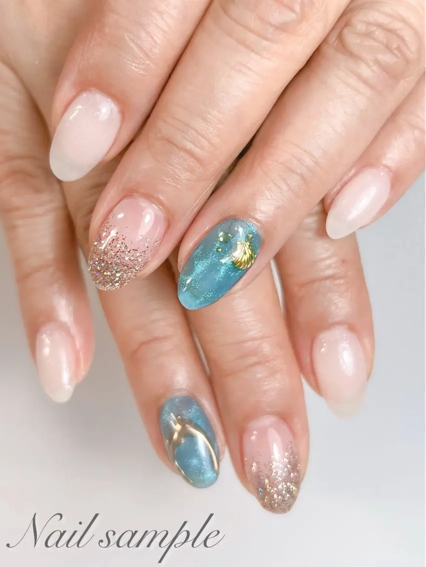 ネイル ハンドネイル ハンドケア nail shizukaのネイルデザイン