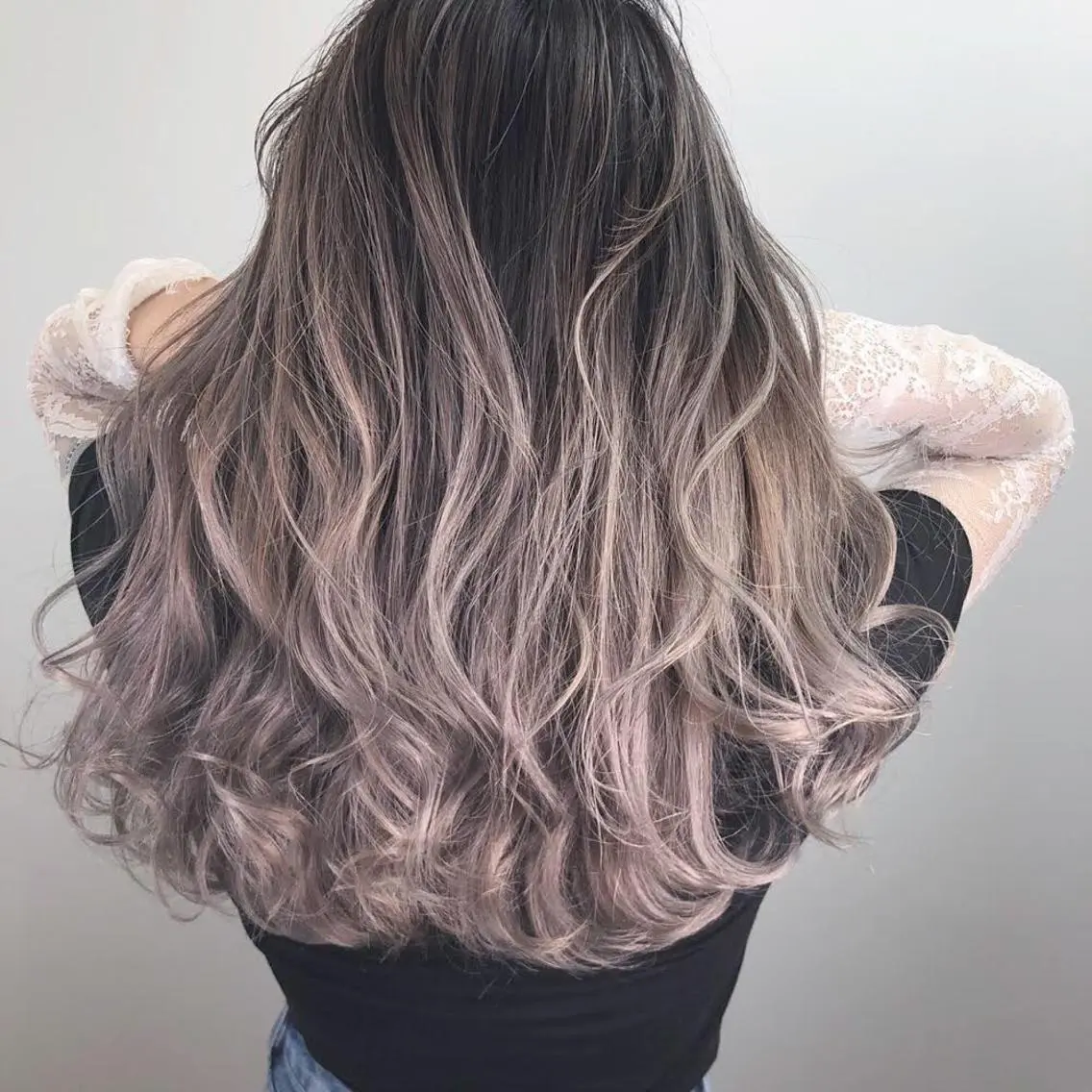 ロング カラー ヘアカラー オーナースタイリスト 奈須雄紀のヘアスタイル