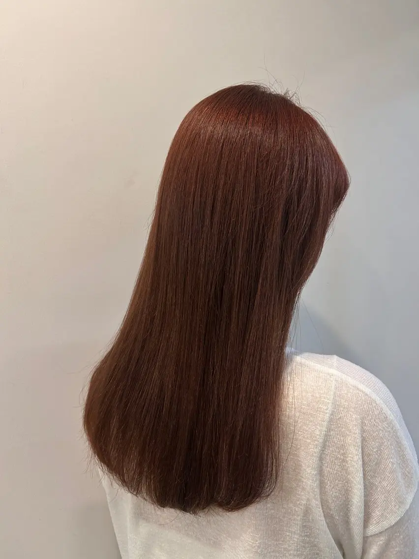 ロング カラー ヘアカラー トリートメント TSUMUGI ／艶カラー🎀のヘアスタイル