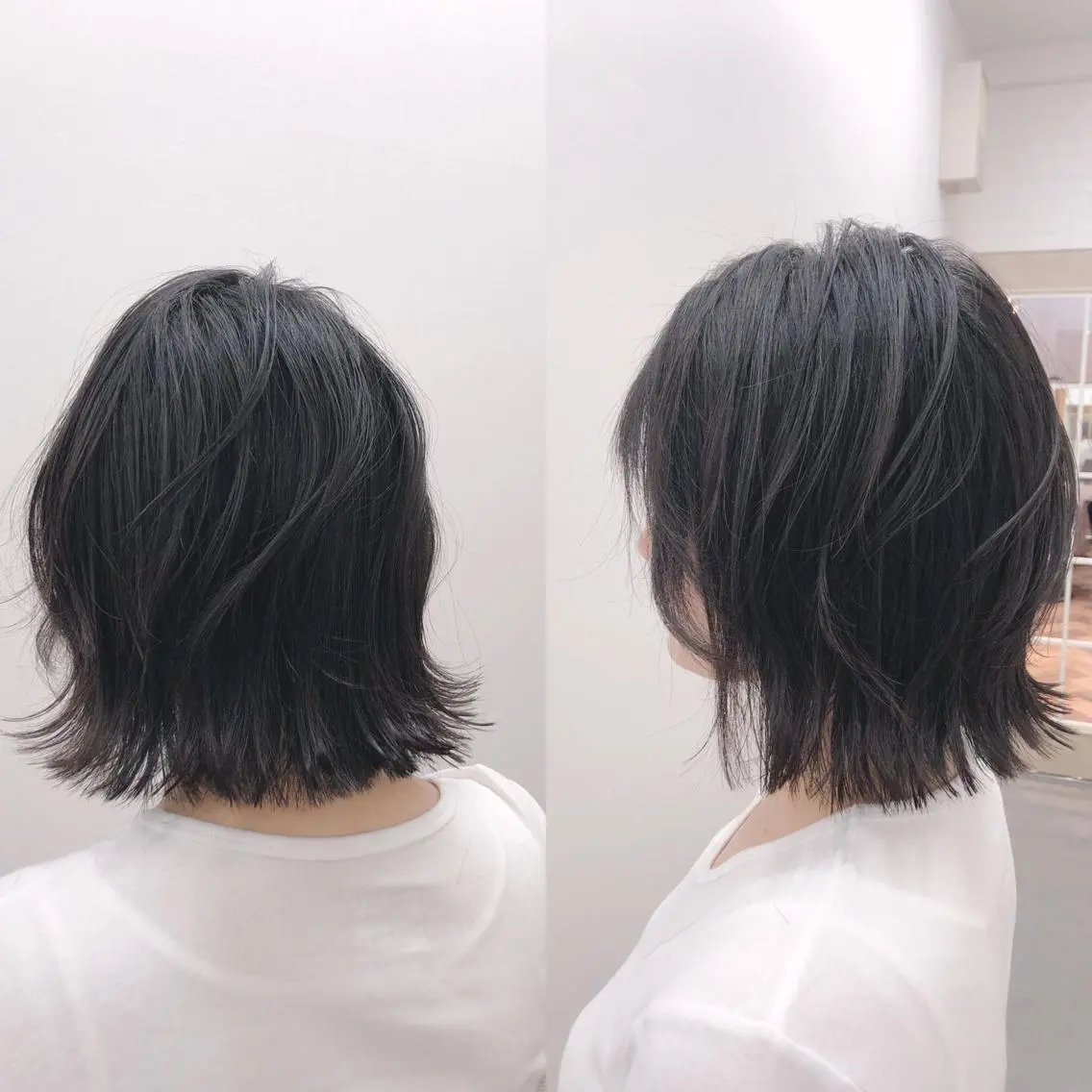 ミディアム ボブ 外ハネヘア 清水 秀幸のヘアスタイル