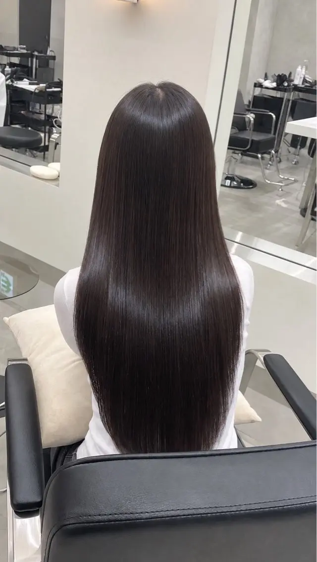 トリートメント 髪質改善/艶カラー 大原愛果のヘアスタイル