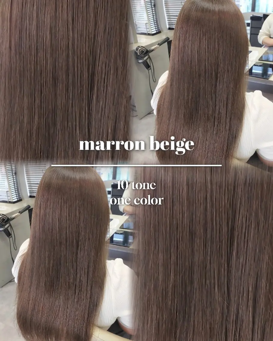 カラー ロング カット ヘアカラー トリートメント SiLO 🎀 𝕂𝕒𝕟𝕟𝕒のヘアスタイル