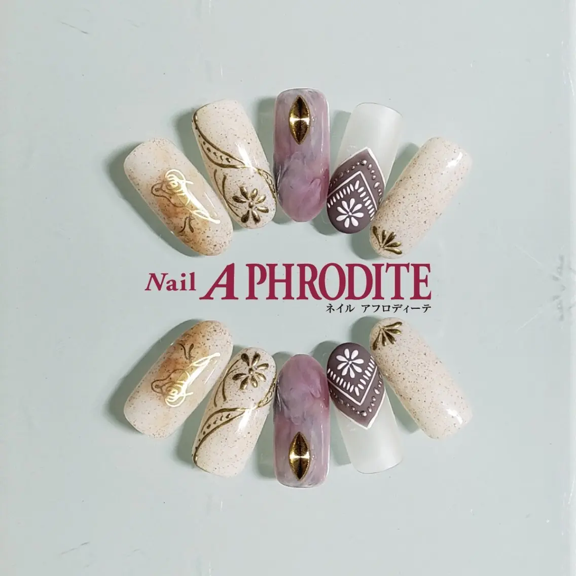 ネイル ジェルネイル ニュアンスネイル スカルプネイル ソフトジェル ネイルチップ ハンドネイル Nail  Aphroditeのネイルデザイン
