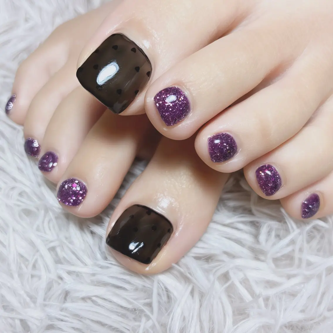 ネイル フットネイル マグネットネイル ニュアンスネイル シンプルネイル ブライダルネイル フットネイル nail salon anoneのネイルデザイン