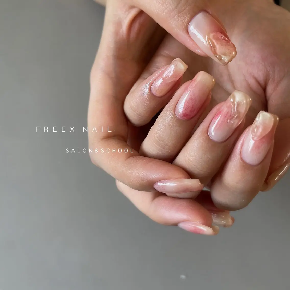 ネイル ハンドネイル フットネイル freex nail /ニュアンス/個性派のネイルデザイン