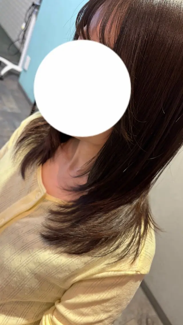 ミディアム カット カットモデル RURUのヘアスタイル