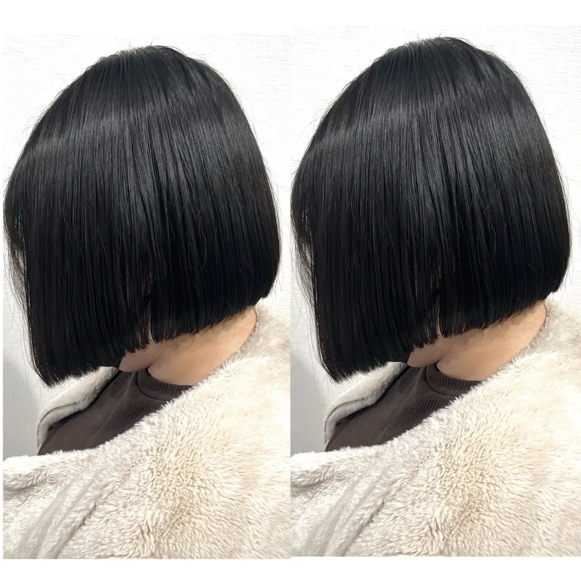 ショート 切っぱなし💇‍♀️ イヤリング🎨龍之介のヘアスタイル