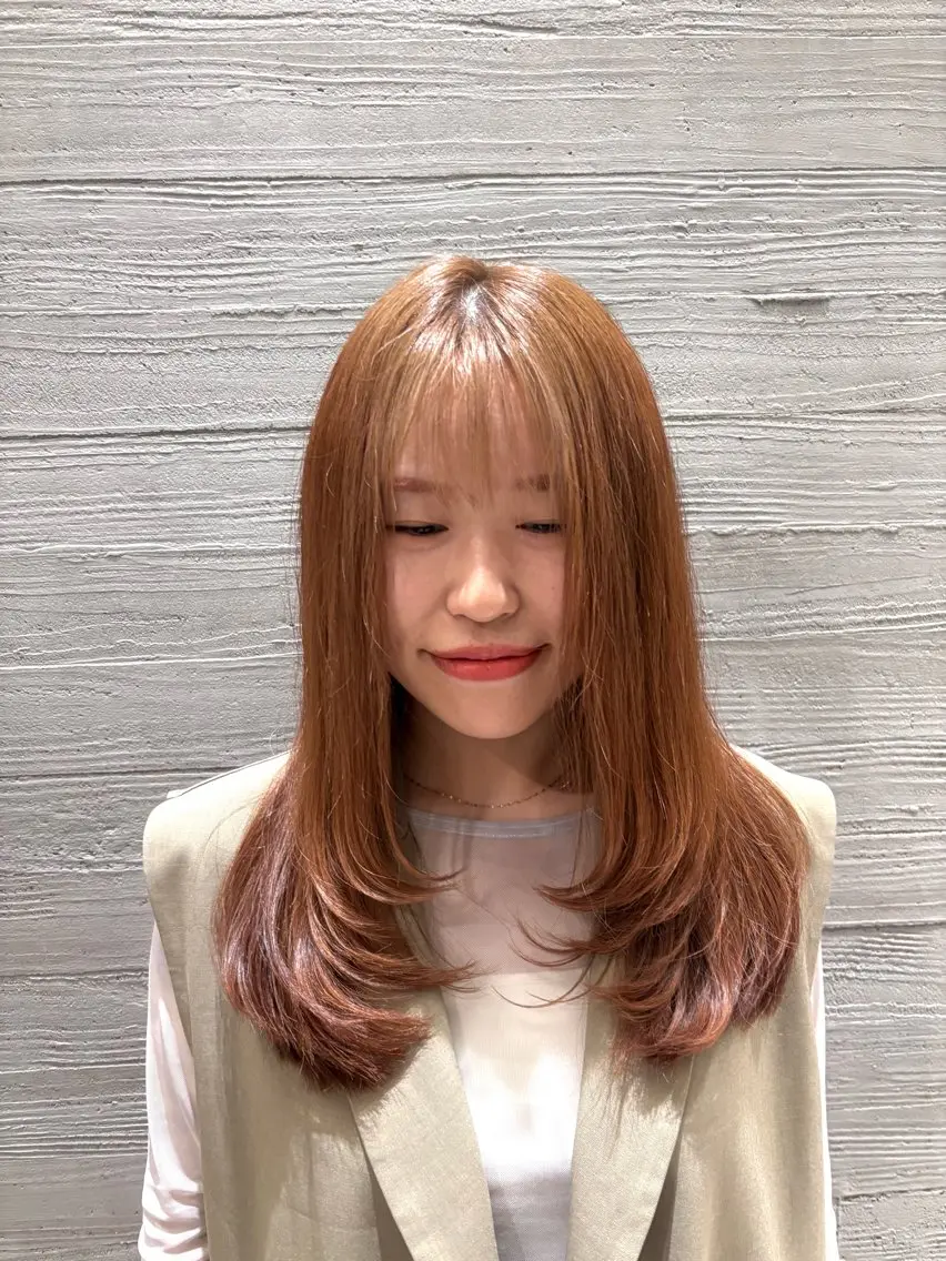 ロング レイヤーカット Sayumi🪐 メンズ/インナーのヘアスタイル