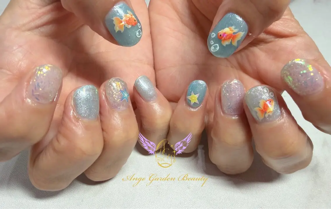 ネイル ハンドネイル AngeGarden Beautymihoのネイルデザイン