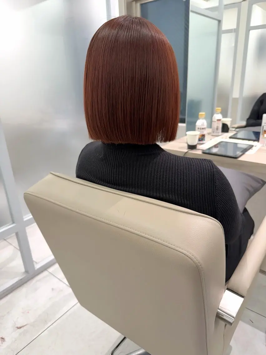 ショート ボブ トリートメント カット ヘアカラー トリートメント Eleanor 池袋 ミカのヘアスタイル