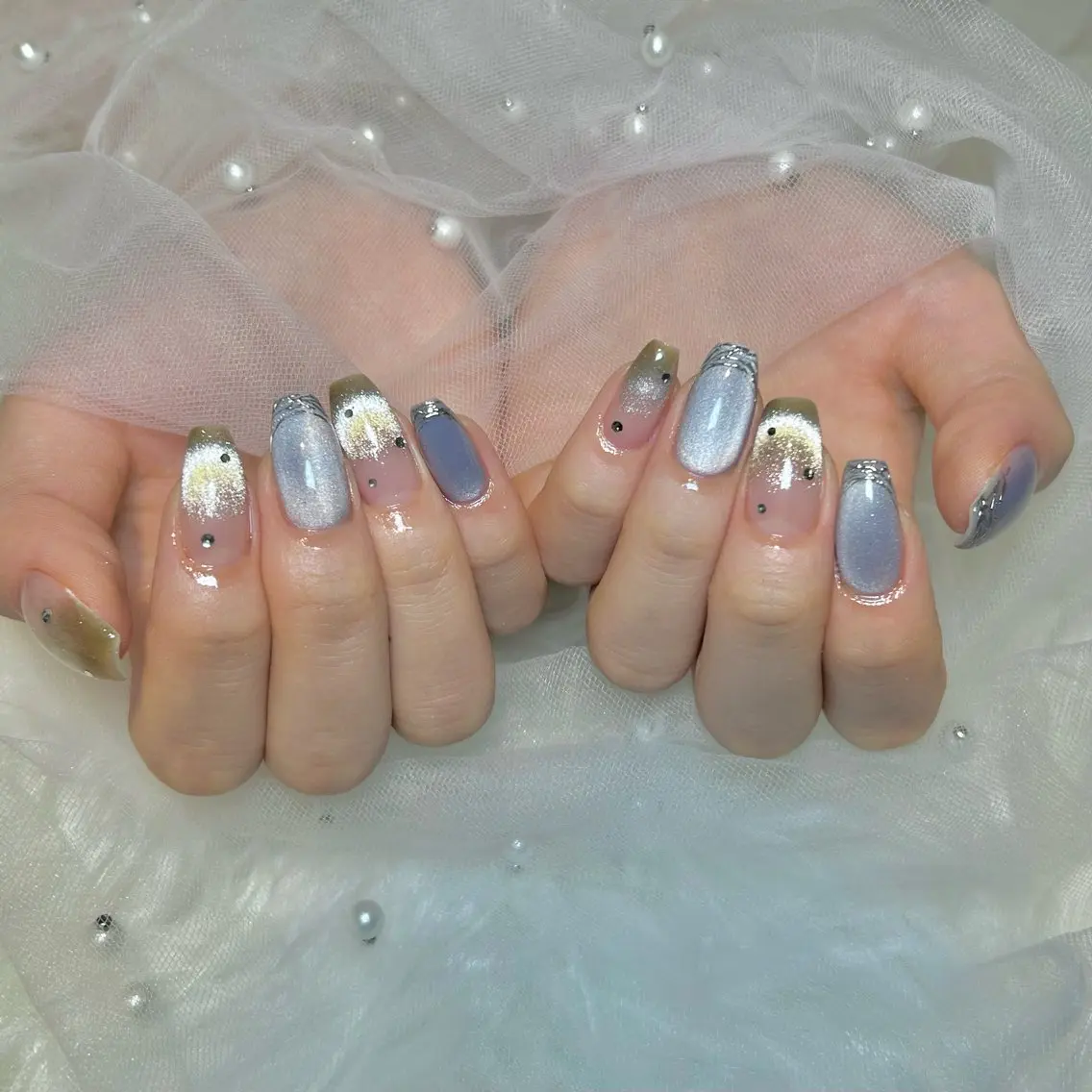ネイル ぷりゅねる Nanamiのネイルデザイン