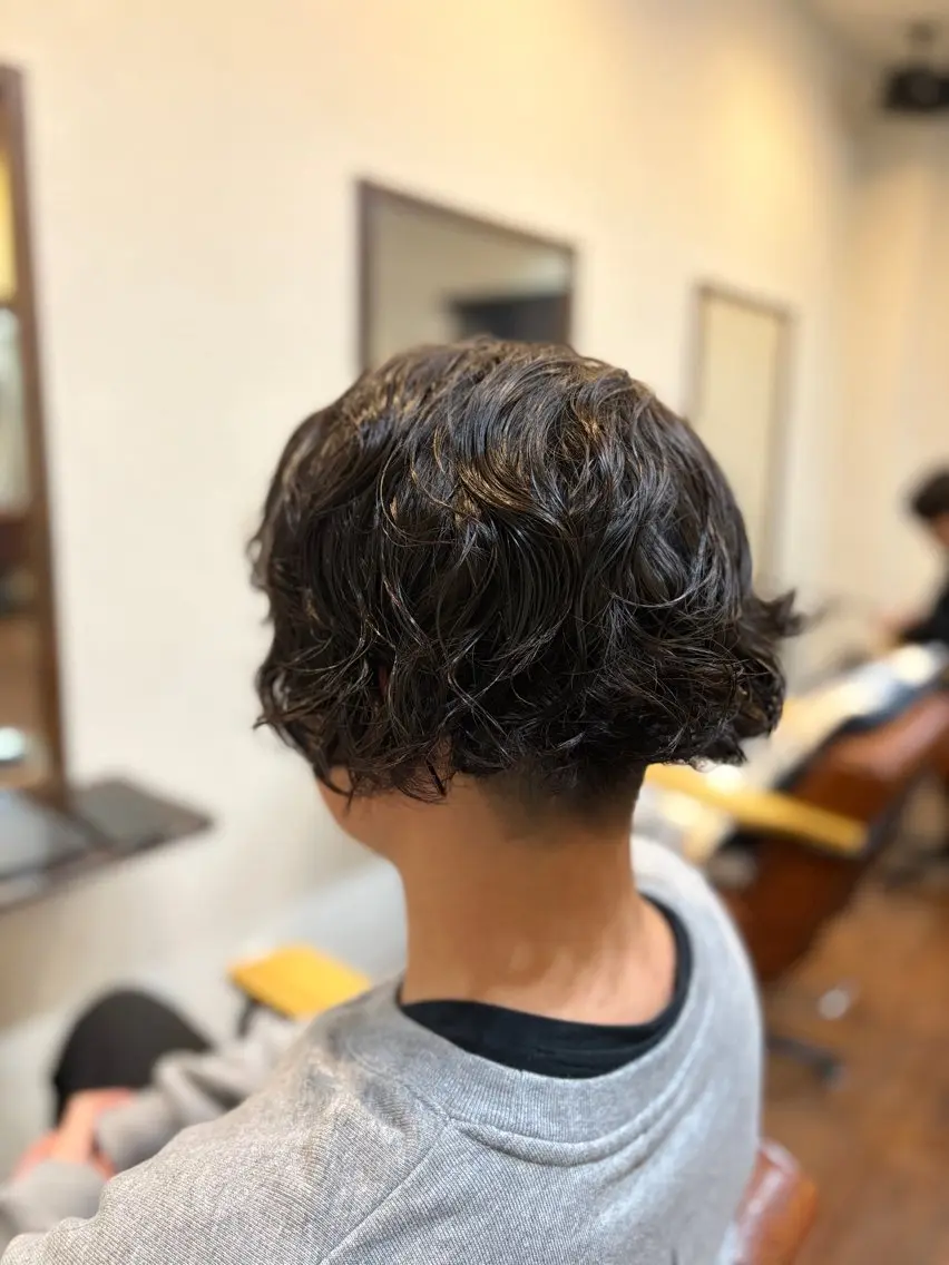 パーマ メンズ カット パーマ 🔥梅雨・夏にむけて ☀️中山大輔のヘアスタイル