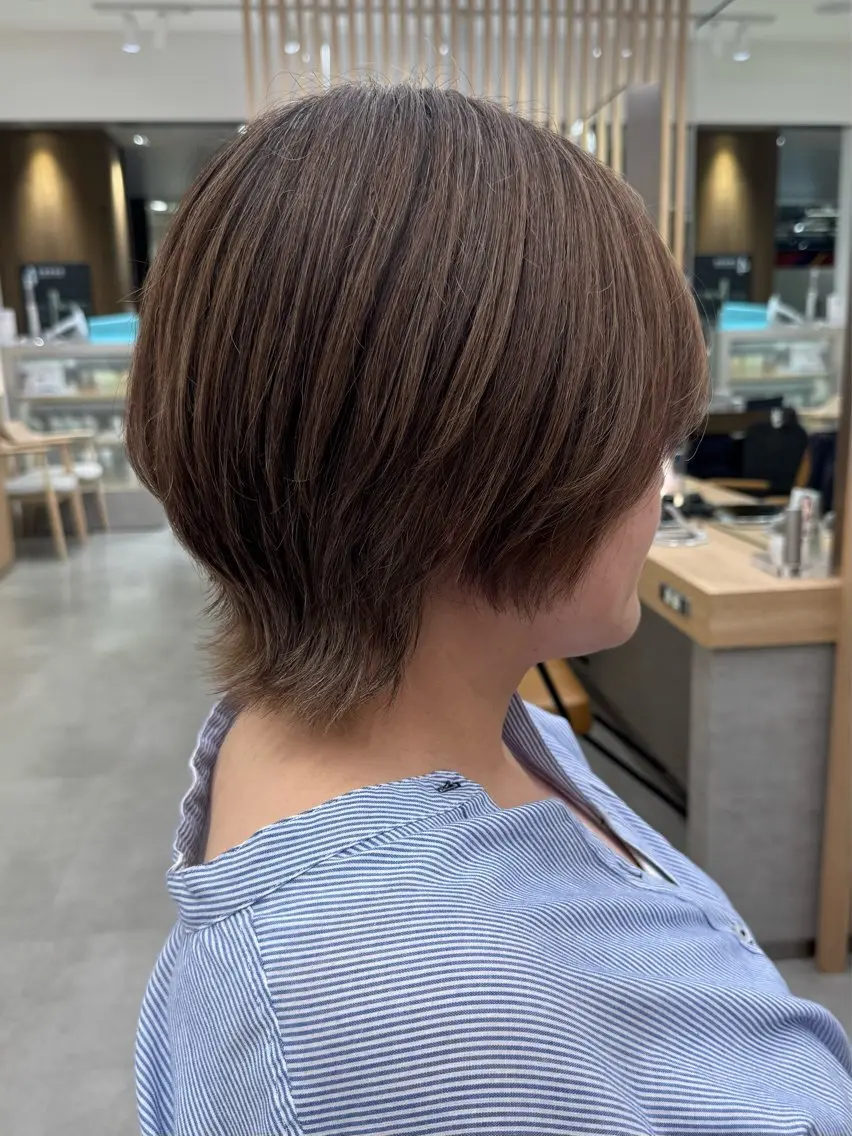 ショート ショートヘア ウルフカット カット けー すけのヘアスタイル
